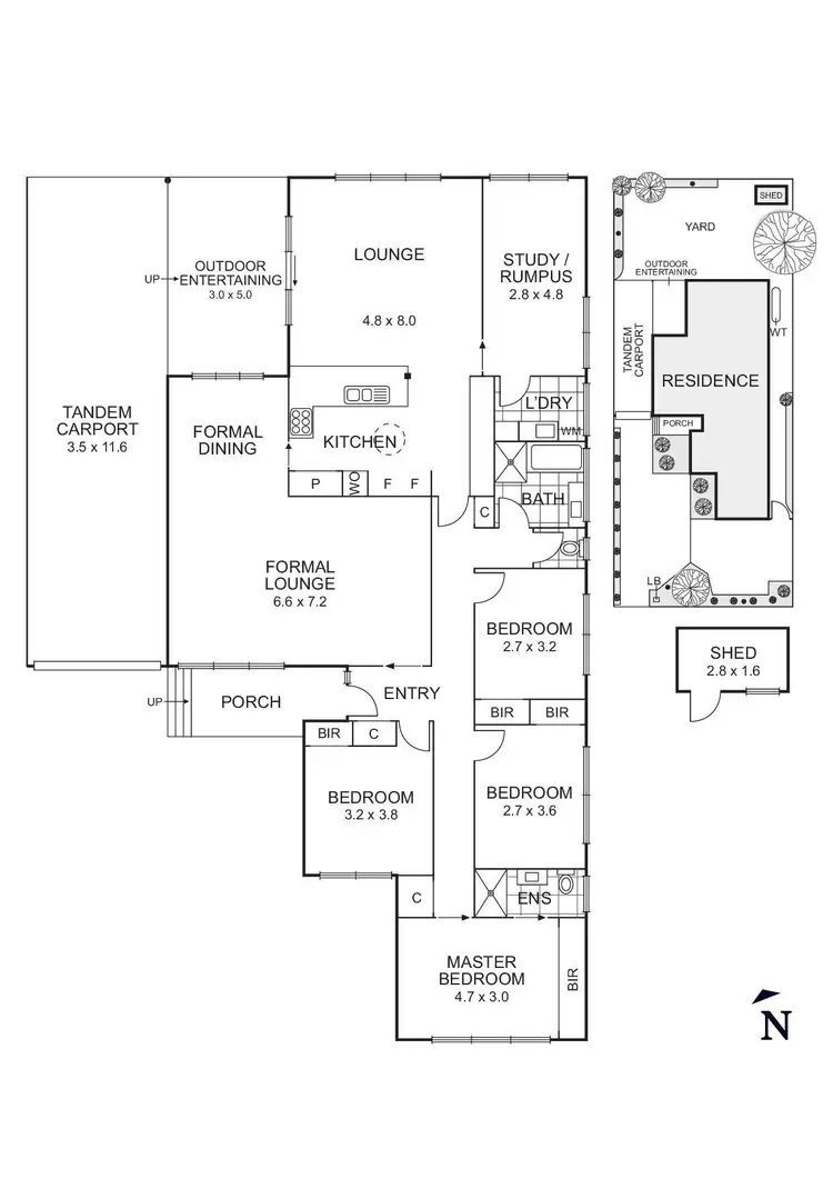 Floorplan of Homely house listing, 49 Owens Street, Doncaster East VIC 3109