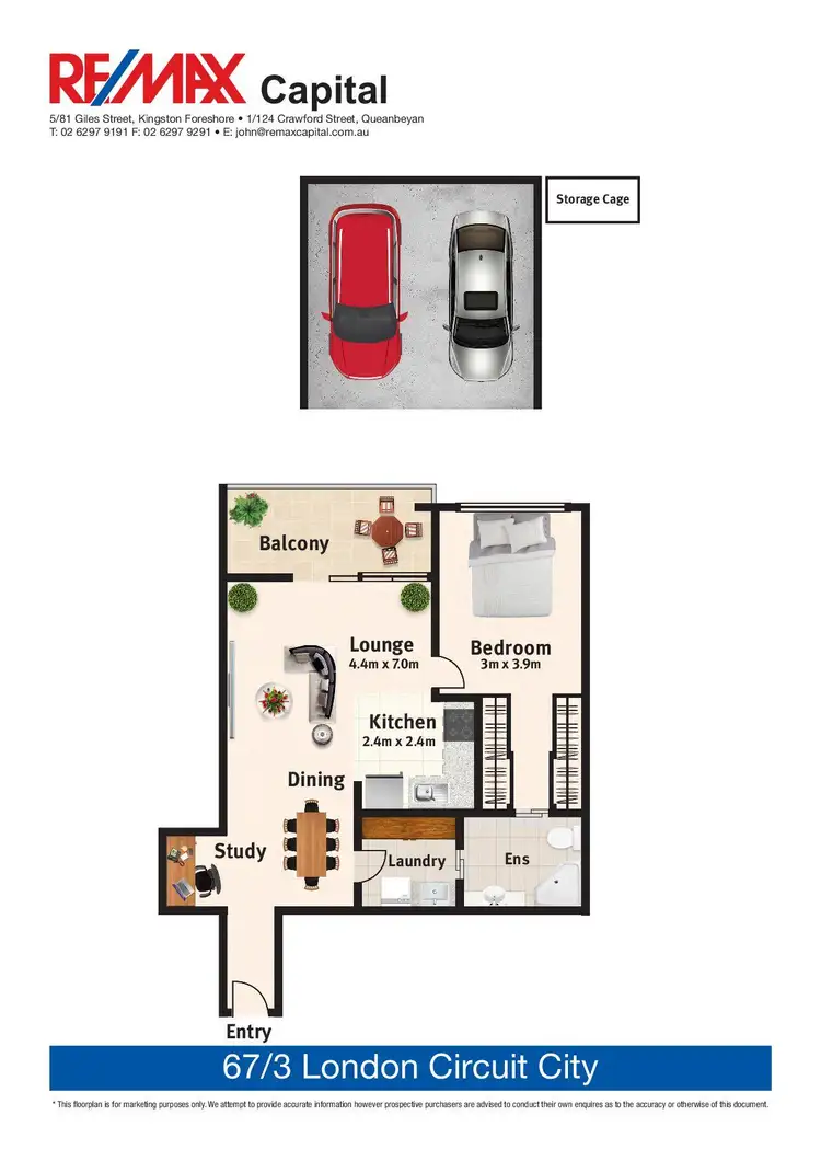 Floorplan of Homely apartment listing, Level 8/67/3 London Circuit, City ACT 2601