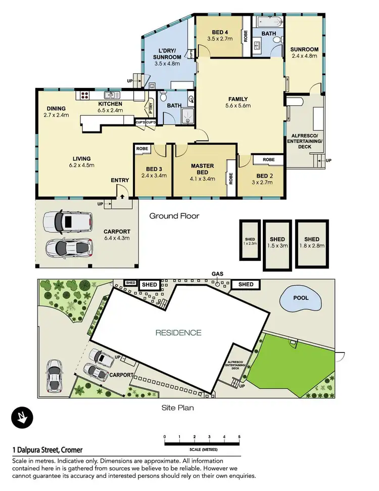 Floorplan of Homely house listing, 1 Dalpura Street, Cromer NSW 2099