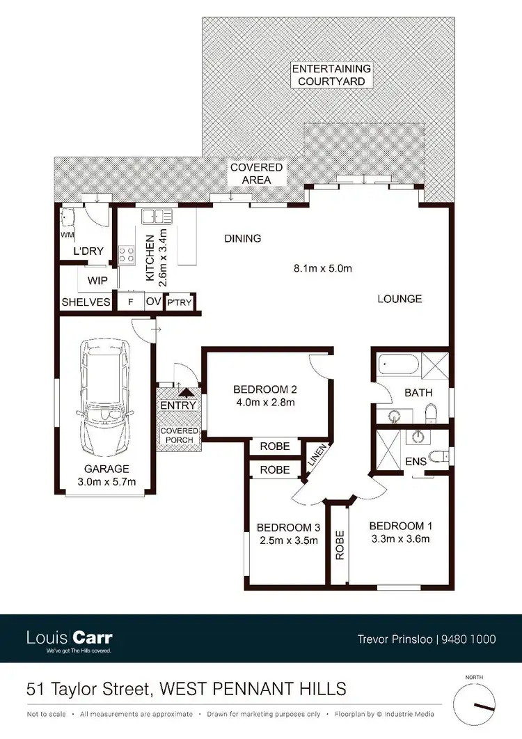 Floorplan of Homely house listing, 51 Taylor Street, West Pennant Hills NSW 2125