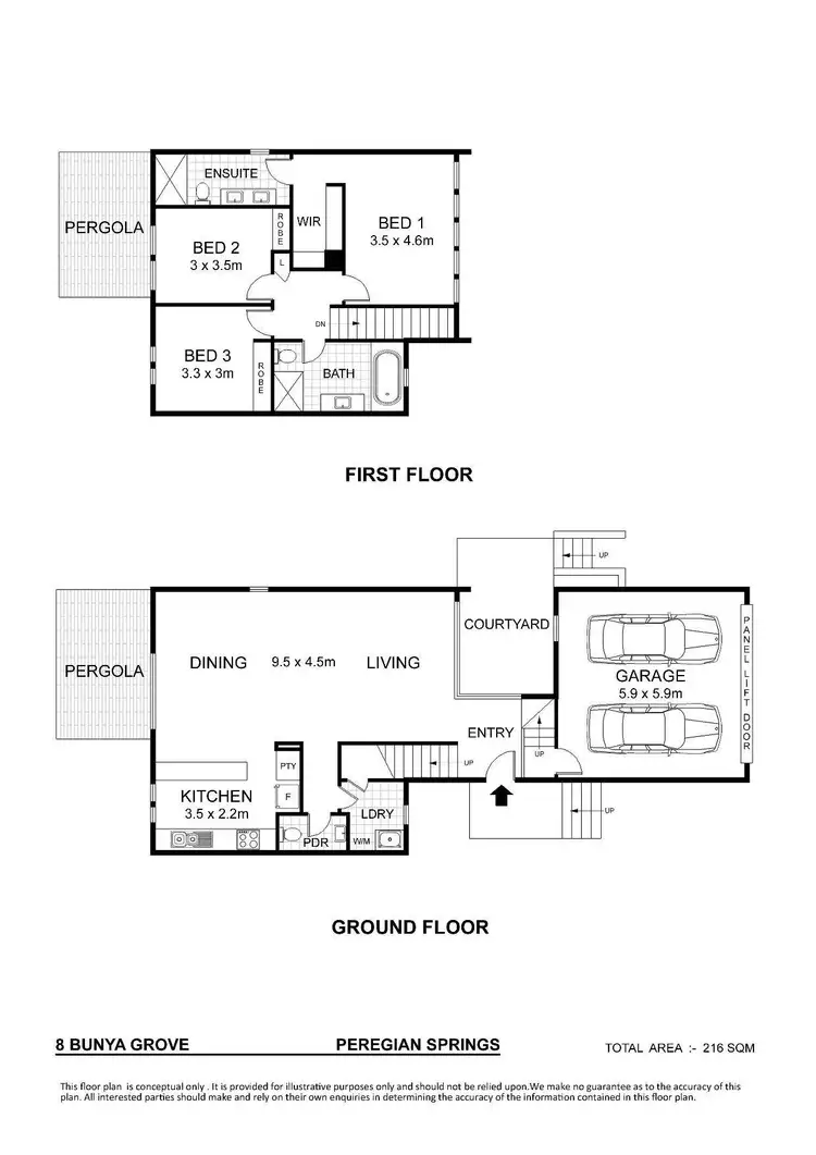 Floorplan of Homely house listing, 8 Bunya Grove, Peregian Springs QLD 4573