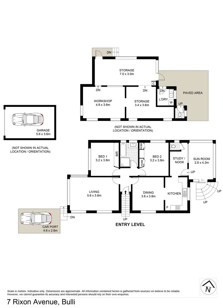 Floorplan of Homely house listing, 7 Rixon Avenue, Bulli NSW 2516