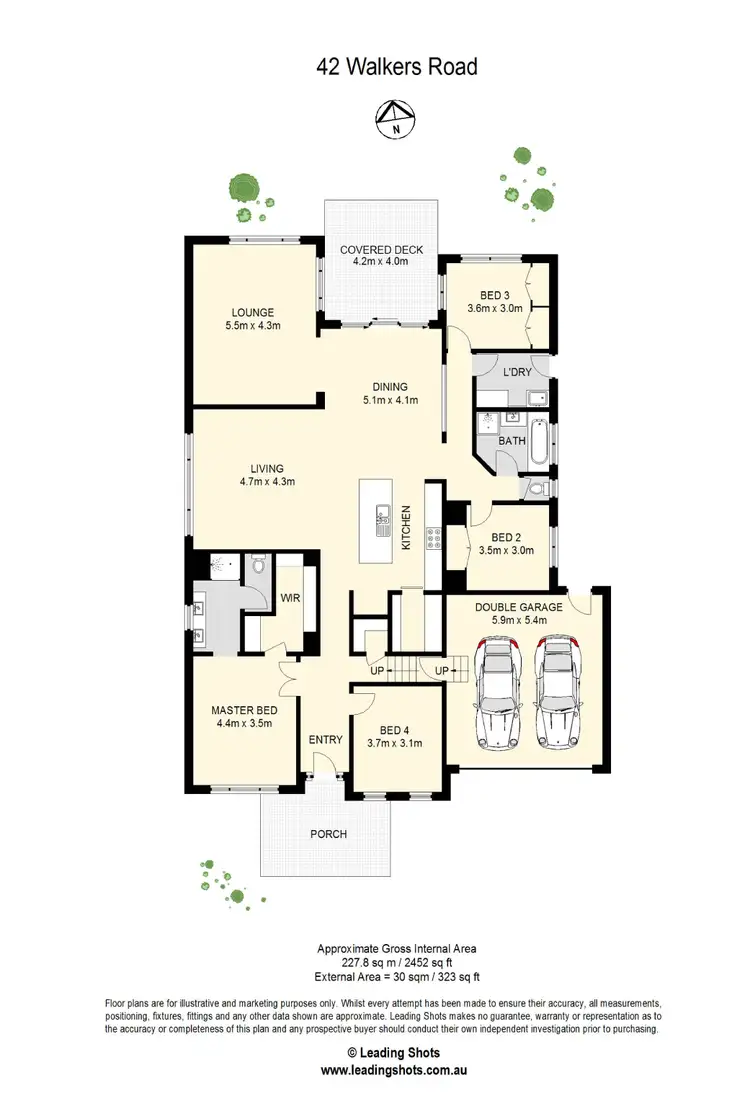 Floorplan of Homely house listing, 42 Walkers Road, Everton Hills QLD 4053
