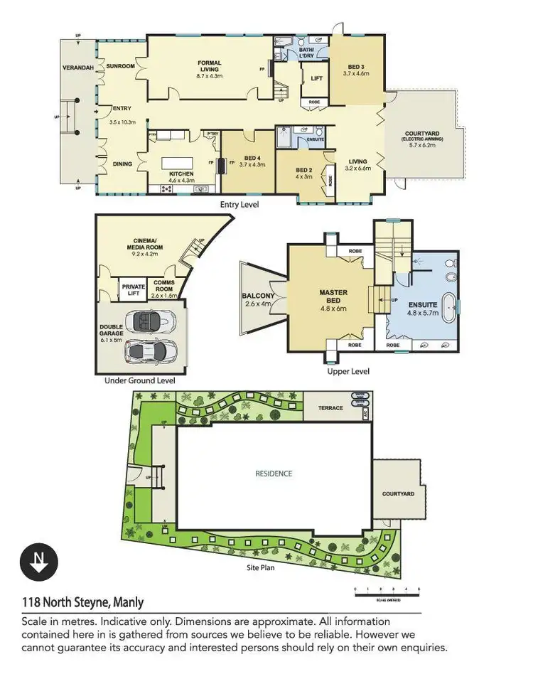 Floorplan of Homely house listing, 118 North Steyne, Manly NSW 2095