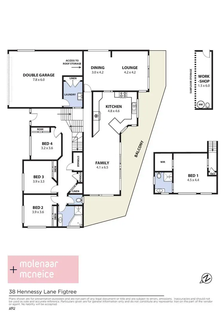 Floorplan of Homely house listing, 38 Hennessy Lane, Figtree NSW 2525