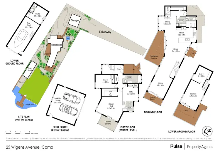Floorplan of Homely house listing, 25 Wigens Avenue, Como NSW 2226