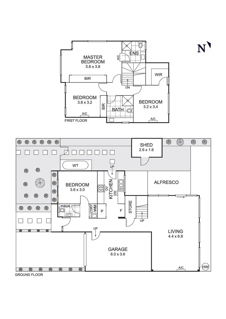 Floorplan of Homely townhouse listing, 73 Latrobe Street, Bulleen VIC 3105