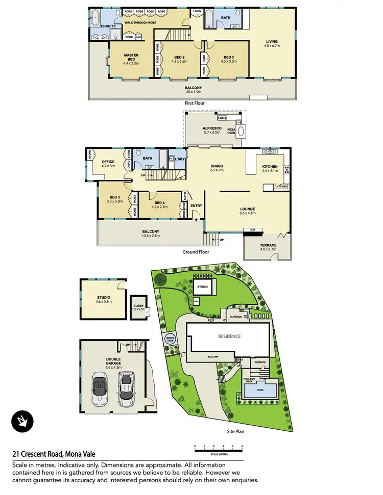 Floorplan of Homely house listing, 21 Crescent Road, Mona Vale NSW 2103