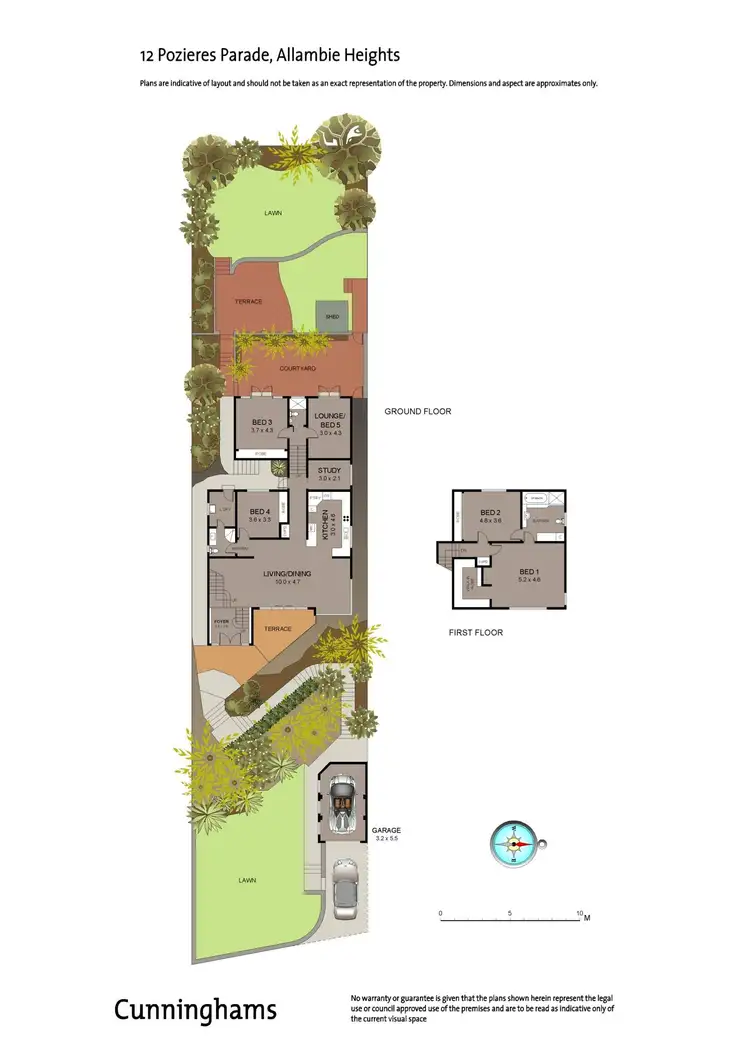 Floorplan of Homely house listing, 12 Pozieres Parade, Allambie Heights NSW 2100