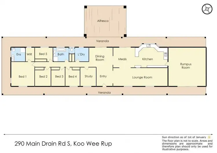 Floorplan of Homely house listing, 290 Main Drain Road, Koo Wee Rup VIC 3981