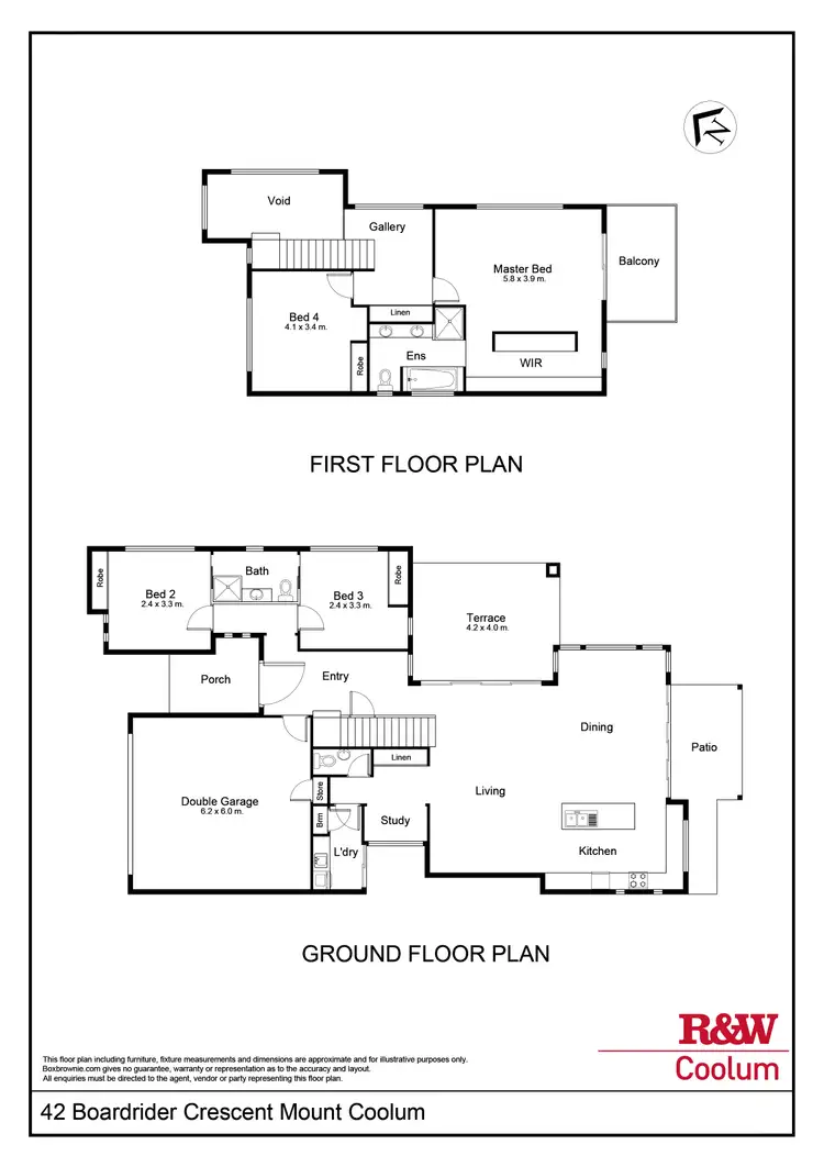 Floorplan of Homely house listing, 42 Boardrider Crescent, Mount Coolum QLD 4573
