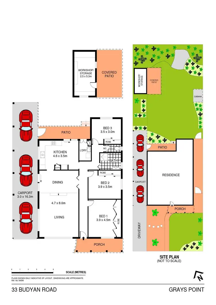 Floorplan of Homely house listing, 33 Budyan Road, Grays Point NSW 2232