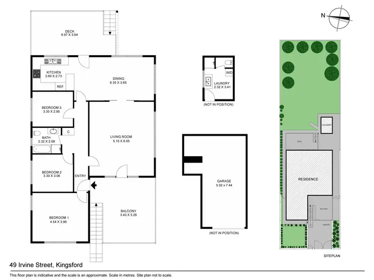 Floorplan of Homely house listing, 49 Irvine Street, Kingsford NSW 2032