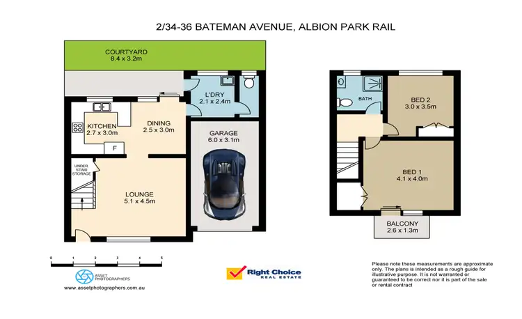Floorplan of Homely townhouse listing, 2/34-36 Bateman Avenue, Albion Park Rail NSW 2527