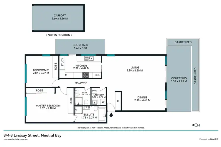 Floorplan of Homely apartment listing, 8/4-8 Lindsay Street, Neutral Bay NSW 2089
