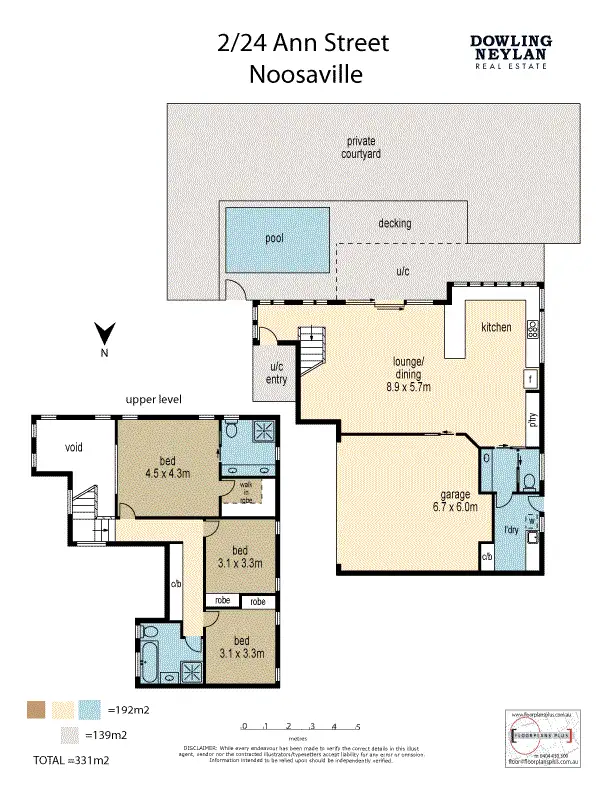 Floorplan of Homely townhouse listing, 2/24 Ann Street, Noosaville QLD 4566