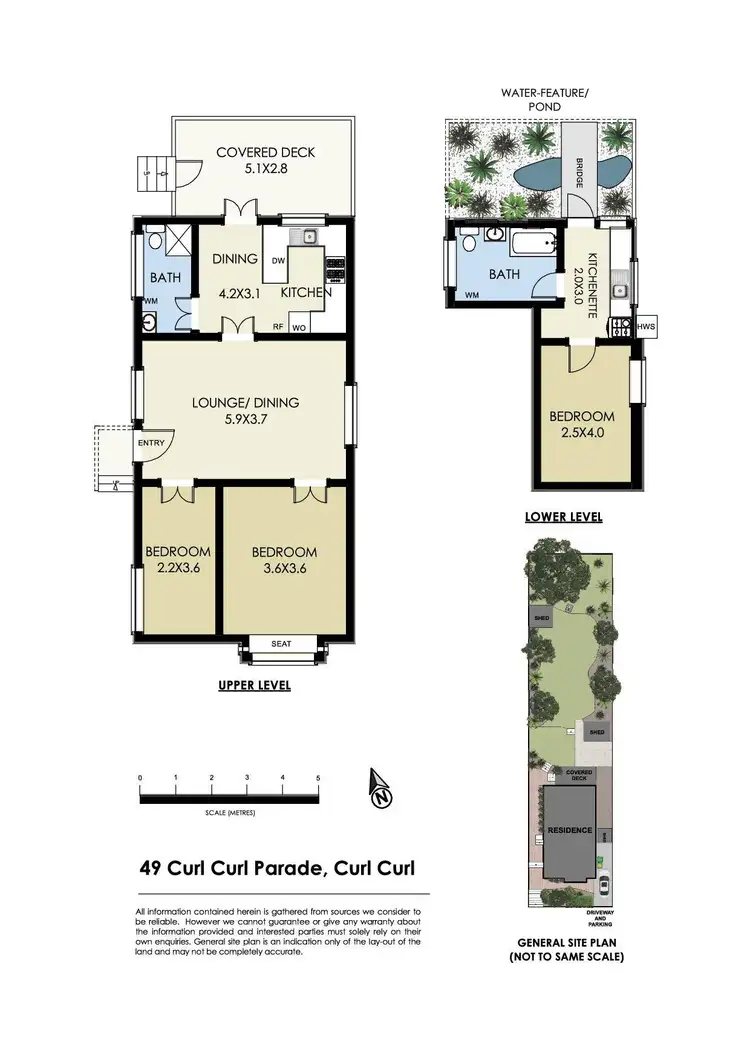 Floorplan of Homely house listing, 49 Curl Curl Parade, Curl Curl NSW 2096