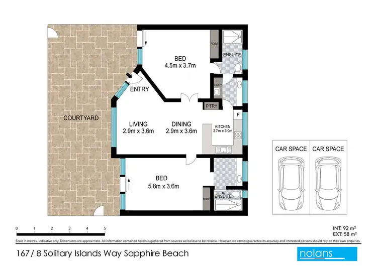 Floorplan of Homely villa listing, 167/8 Solitary Islands Way, Sapphire Beach NSW 2450