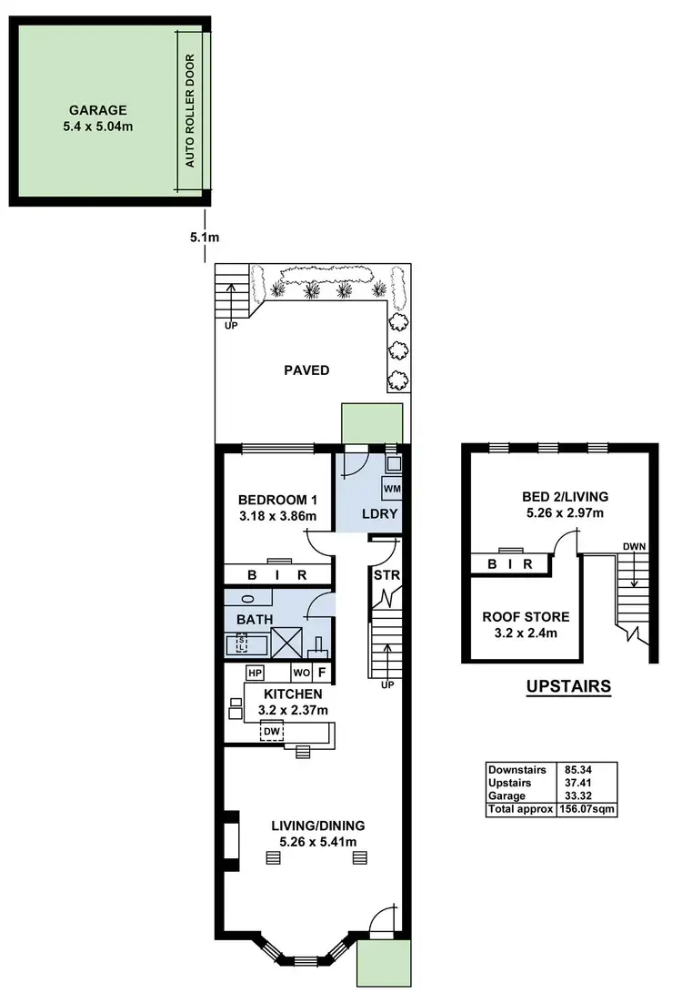 Floorplan of Homely house listing, 92B Lockwood Road, Burnside SA 5066