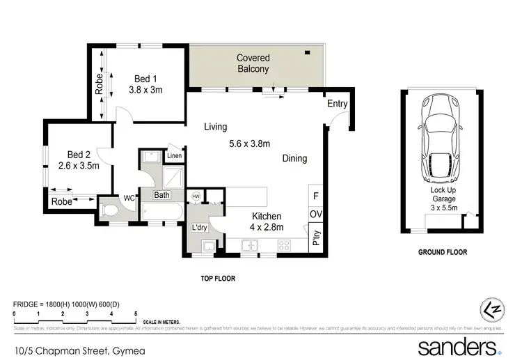 Floorplan of Homely unit listing, 10/5-9 Chapman Street, Gymea NSW 2227