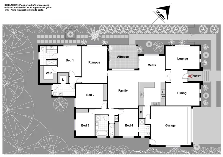 Floorplan of Homely house listing, 34 Walker Crescent, Griffith ACT 2603