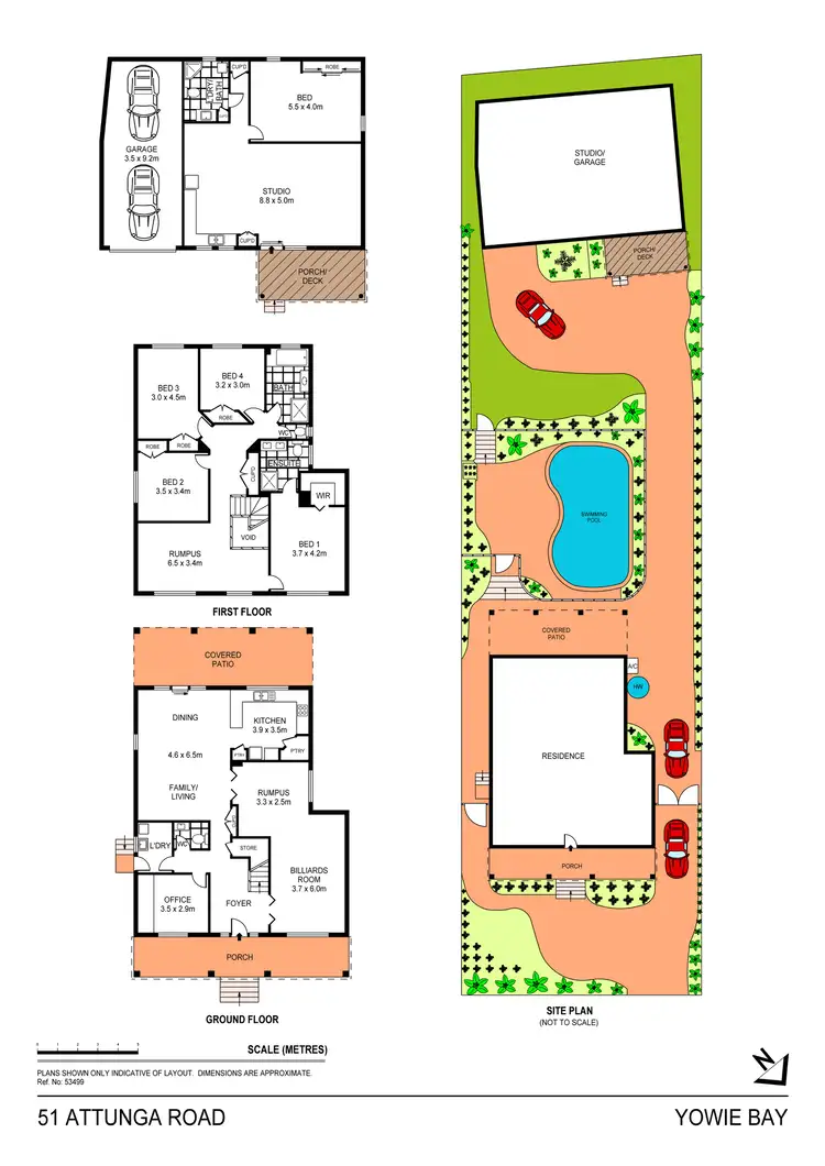 Floorplan of Homely house listing, 51 Attunga Road, Yowie Bay NSW 2228