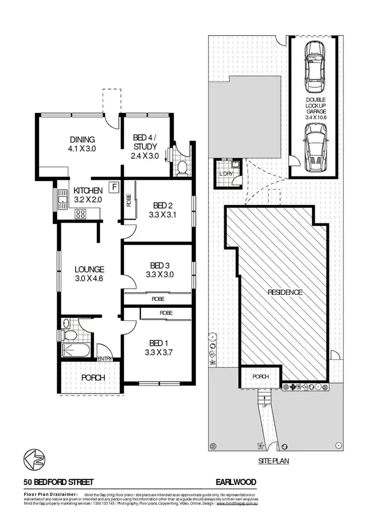 Floorplan of Homely house listing, 50 Bedford Street, Earlwood NSW 2206