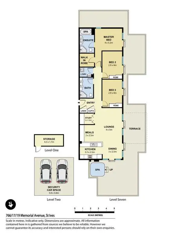 Floorplan of Homely apartment listing, Unit 766/17- 19 Memorial Avenue, St Ives NSW 2075