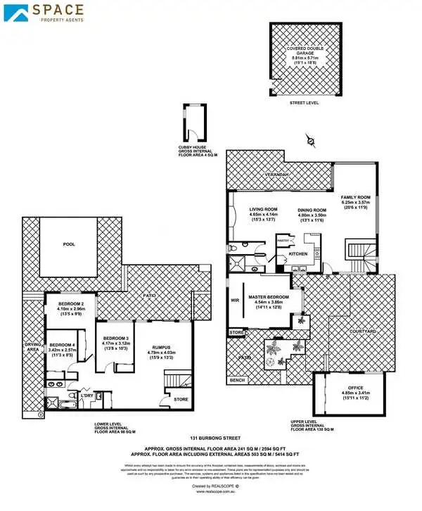 Floorplan of Homely house listing, 131 Burbong Street, Chapel Hill QLD 4069