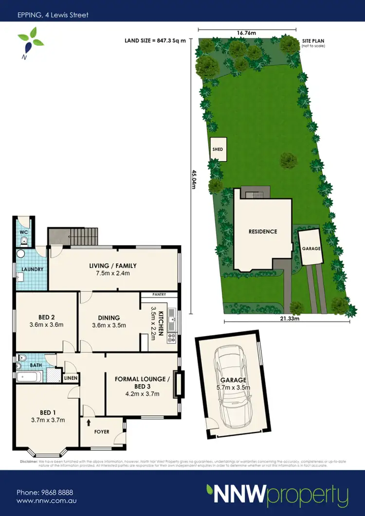 Floorplan of Homely house listing, 4 Lewis Street, Epping NSW 2121