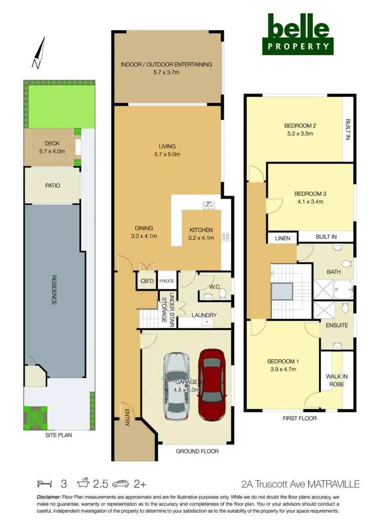 Floorplan of Homely house listing, 2A Truscott Avenue, Matraville NSW 2036