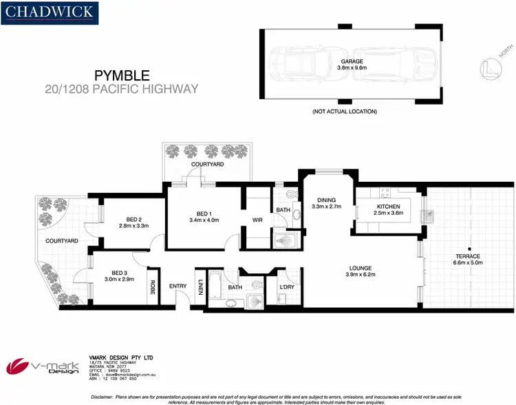 Floorplan of Homely apartment listing, 20/1208 Pacific Highway, Pymble NSW 2073
