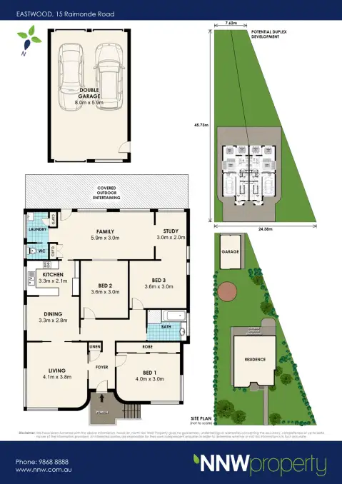 Floorplan of Homely house listing, 15 Raimonde Road, Eastwood NSW 2122