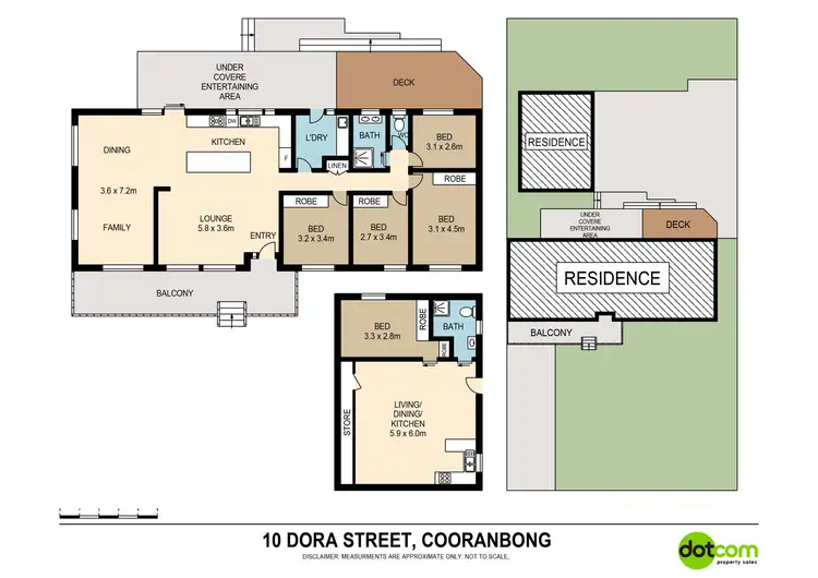 Floorplan of Homely house listing, 10 Dora Street, Cooranbong NSW 2265