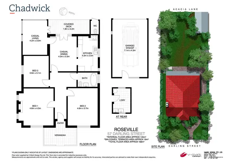 Floorplan of Homely house listing, 57 Darling Street, Roseville NSW 2069