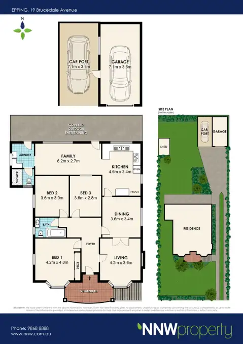 Floorplan of Homely house listing, 19 Brucedale Avenue, Epping NSW 2121