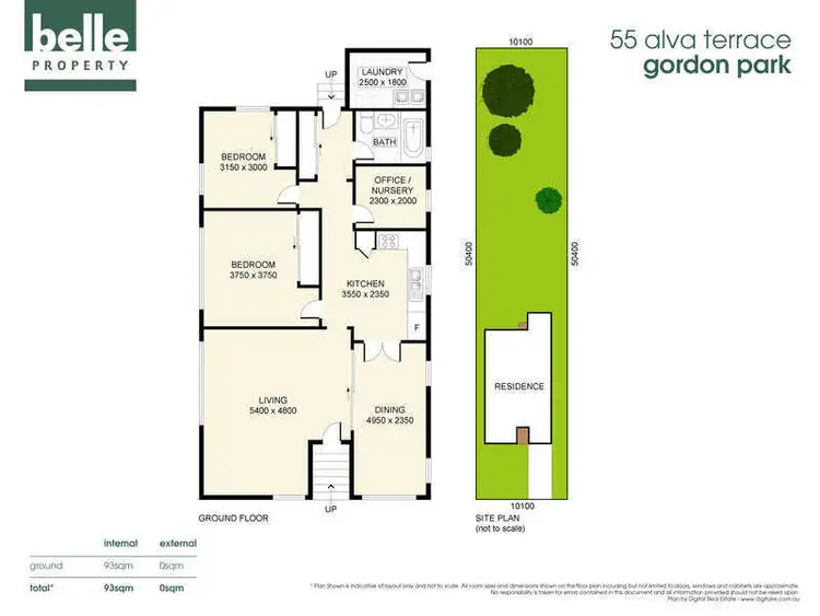 Floorplan of Homely house listing, 55 Alva Terrace, Gordon Park QLD 4031