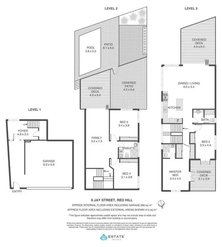 Floorplan of Homely house listing, 9 Jay Street, Red Hill QLD 4059