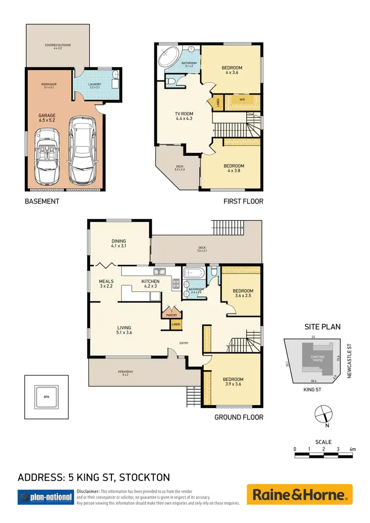Floorplan of Homely house listing, 5 King Street, Stockton NSW 2295