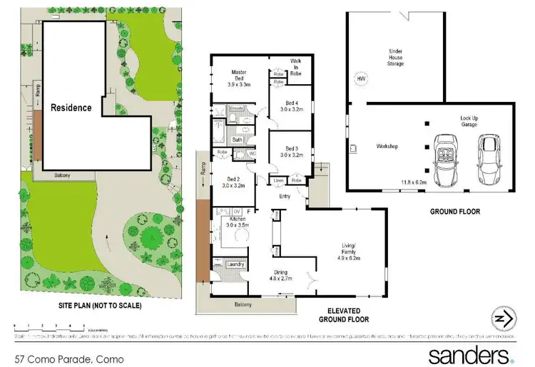 Floorplan of Homely house listing, 57 Como Parade, Como NSW 2226