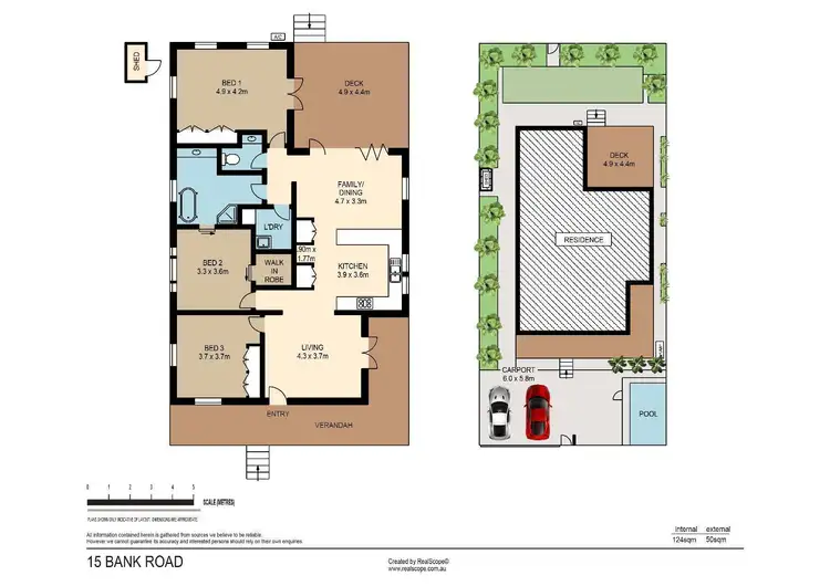 Floorplan of Homely house listing, 15 Bank Road, Graceville QLD 4075