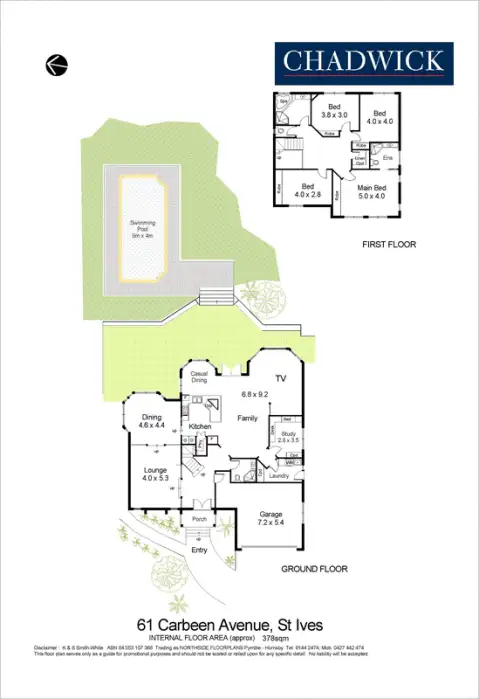 Floorplan of Homely house listing, 61 Carbeen Avenue, St Ives NSW 2075