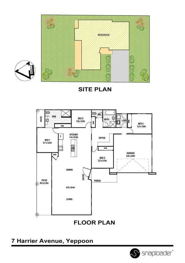 Floorplan of Homely house listing, 7 Harrier Avenue, Yeppoon QLD 4703