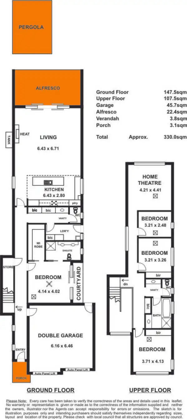 Floorplan of Homely house listing, 127A Halsey Road, Henley Beach South SA 5022