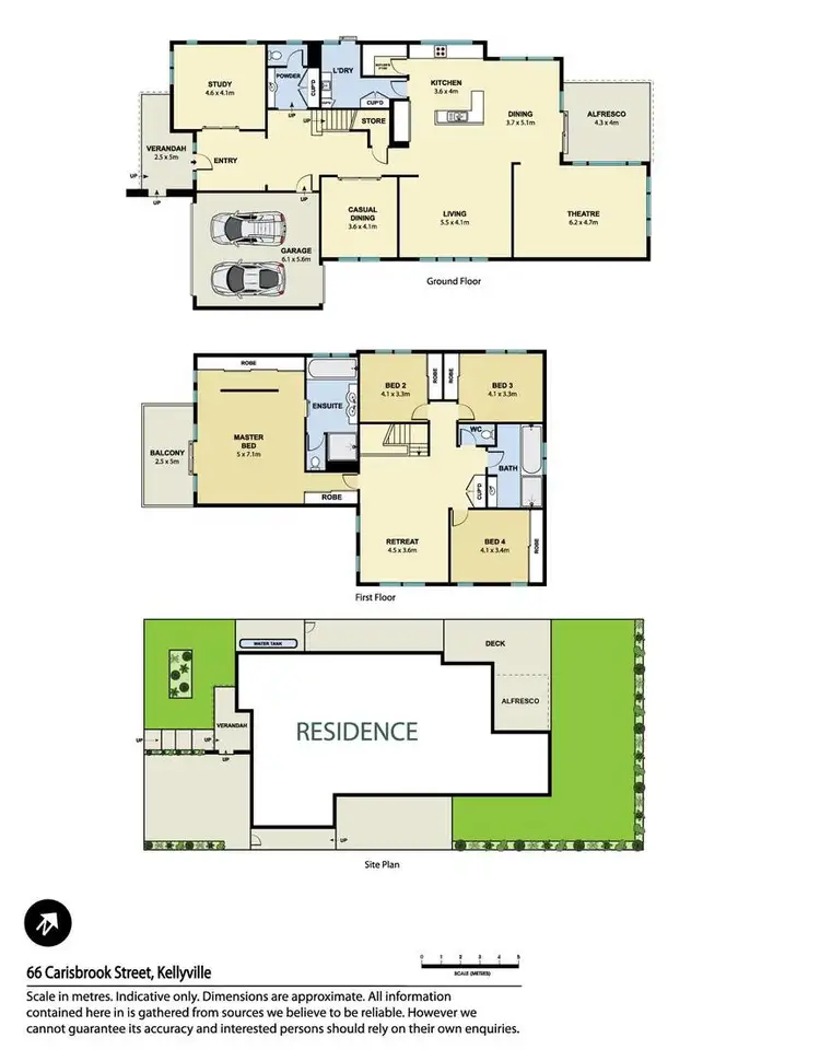 Floorplan of Homely house listing, 66 Carisbrook Street, Kellyville NSW 2155