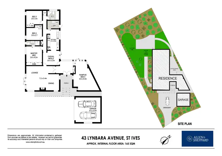 Floorplan of Homely house listing, 43 Lynbara Avenue, St Ives NSW 2075