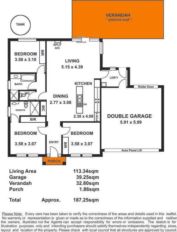 Floorplan of Homely house listing, 35a Fletcher Street, Woodville North SA 5012