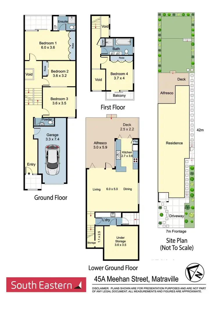 Floorplan of Homely house listing, 45A Meehan Street, Matraville NSW 2036