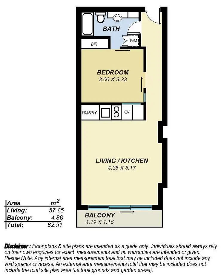 Floorplan of Homely apartment listing, 1405/102-105 North Terrace, Adelaide SA 5000