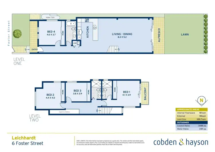 Floorplan of Homely house listing, 6 Foster Street, Leichhardt NSW 2040